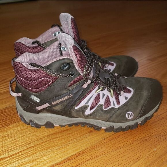 Merrell Brown Leather boots - Picture 1 of 8